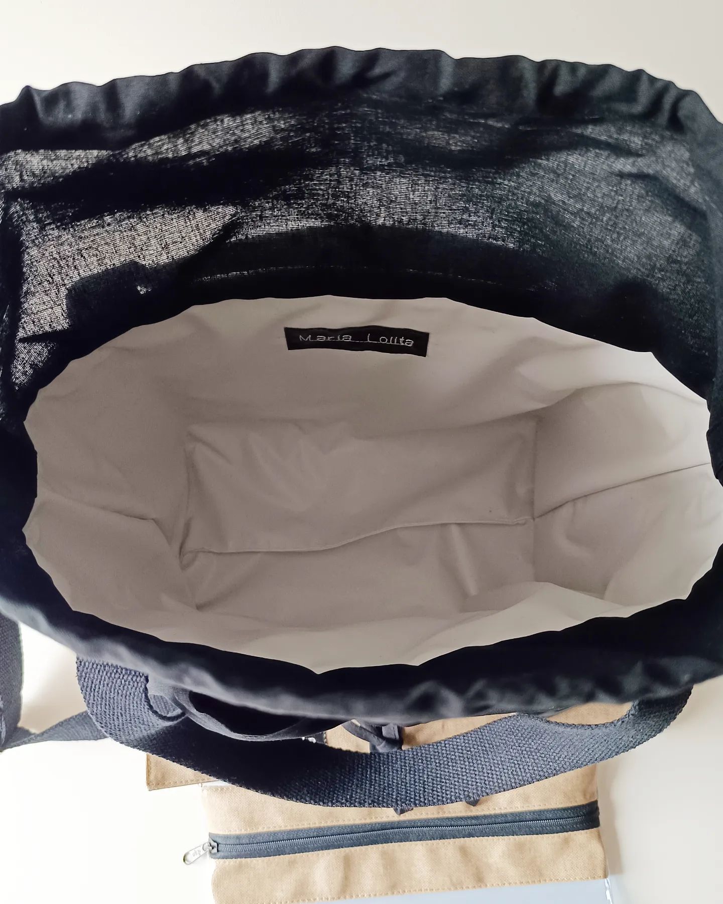 LANCHEIRA TÉRMICA LINHO BEGE