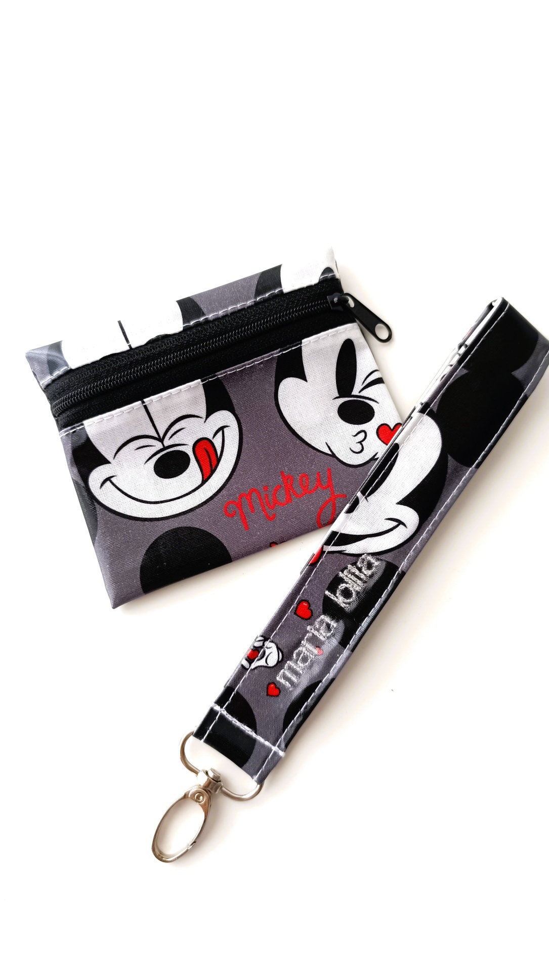 Porta chaves e Carteirinha