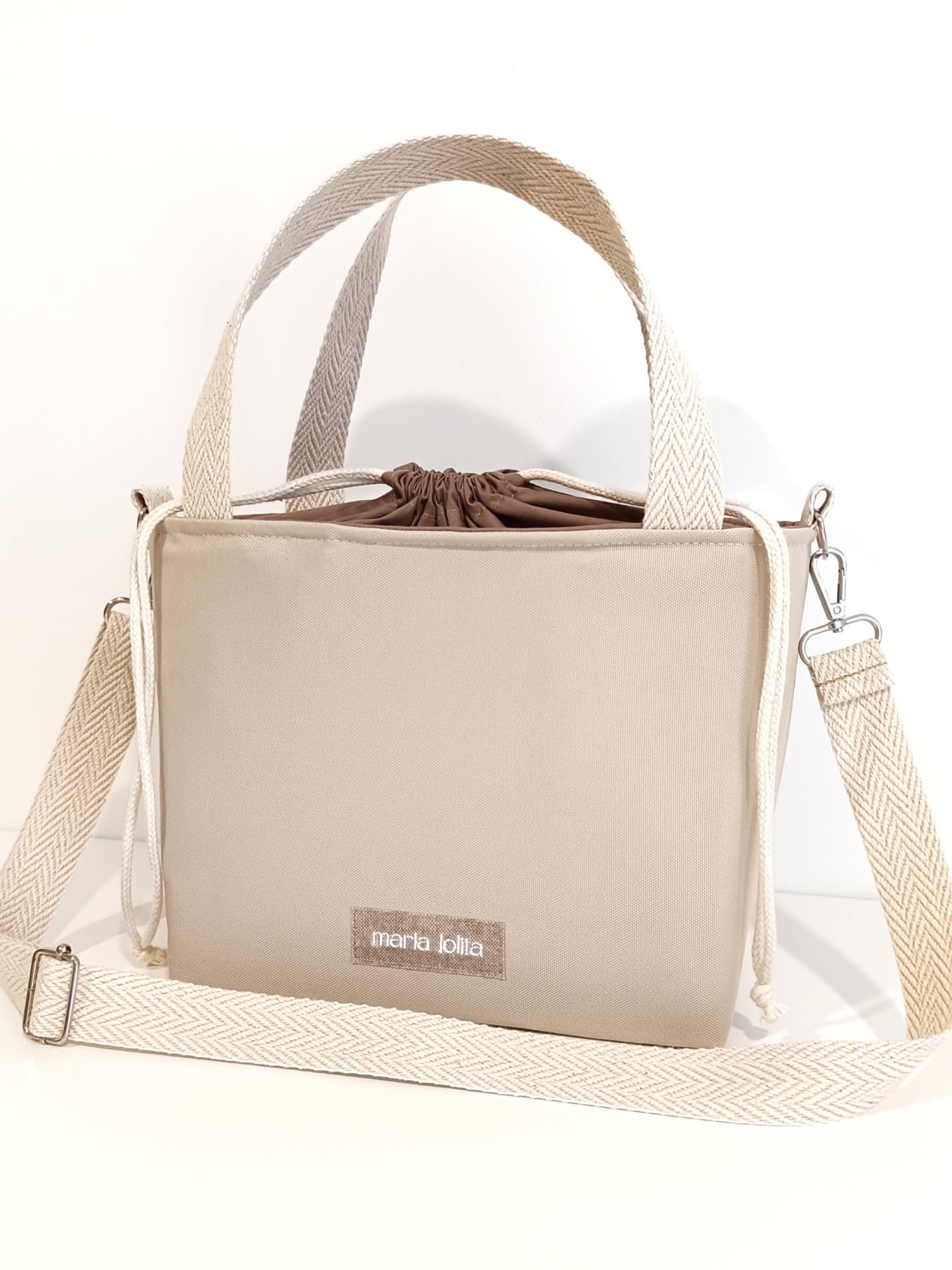 LANCHEIRA TÉRMICA BEGE