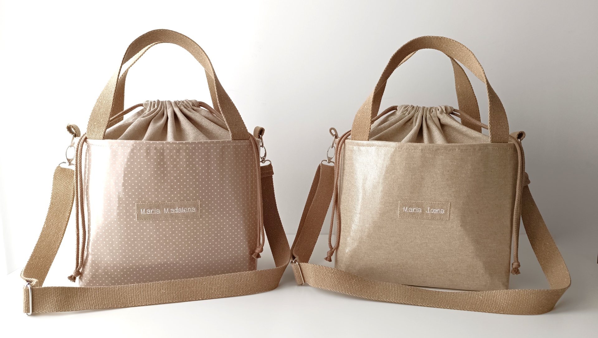 LANCHEIRA TÉRMICA LINHO BEGE