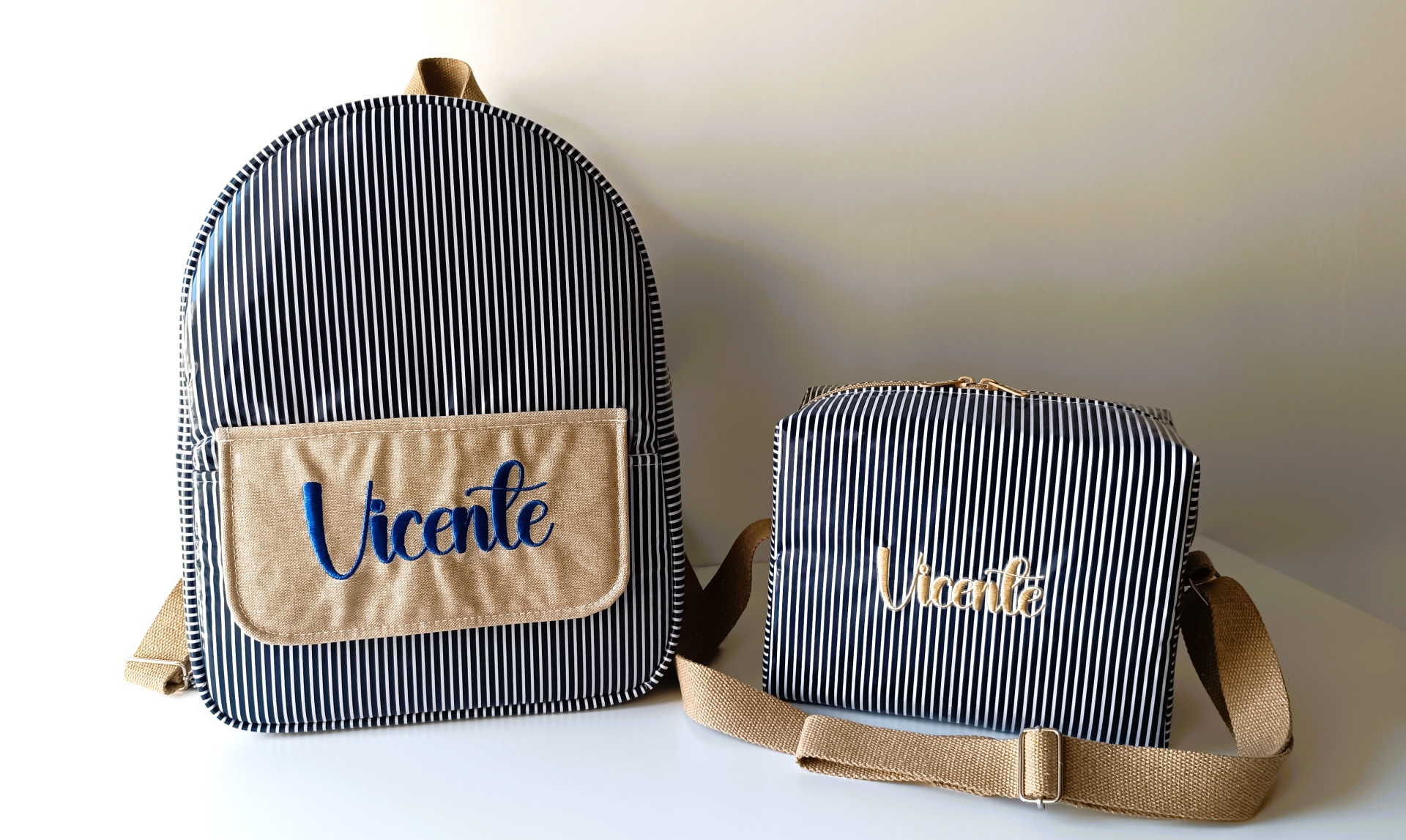 MOCHILA + LANCHEIRA TÉRMICA S COM FECHO