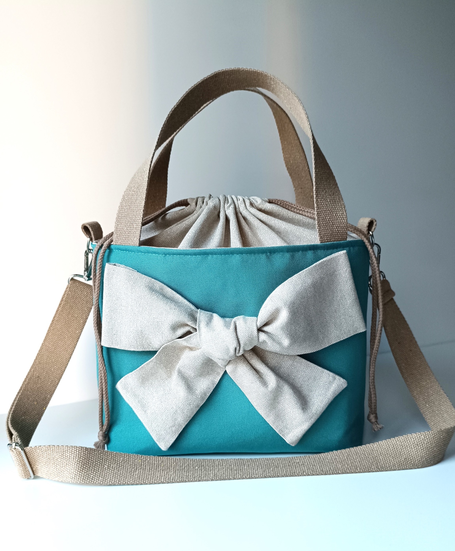 LANCHEIRA TÉRMICA VERDE TURQUESA