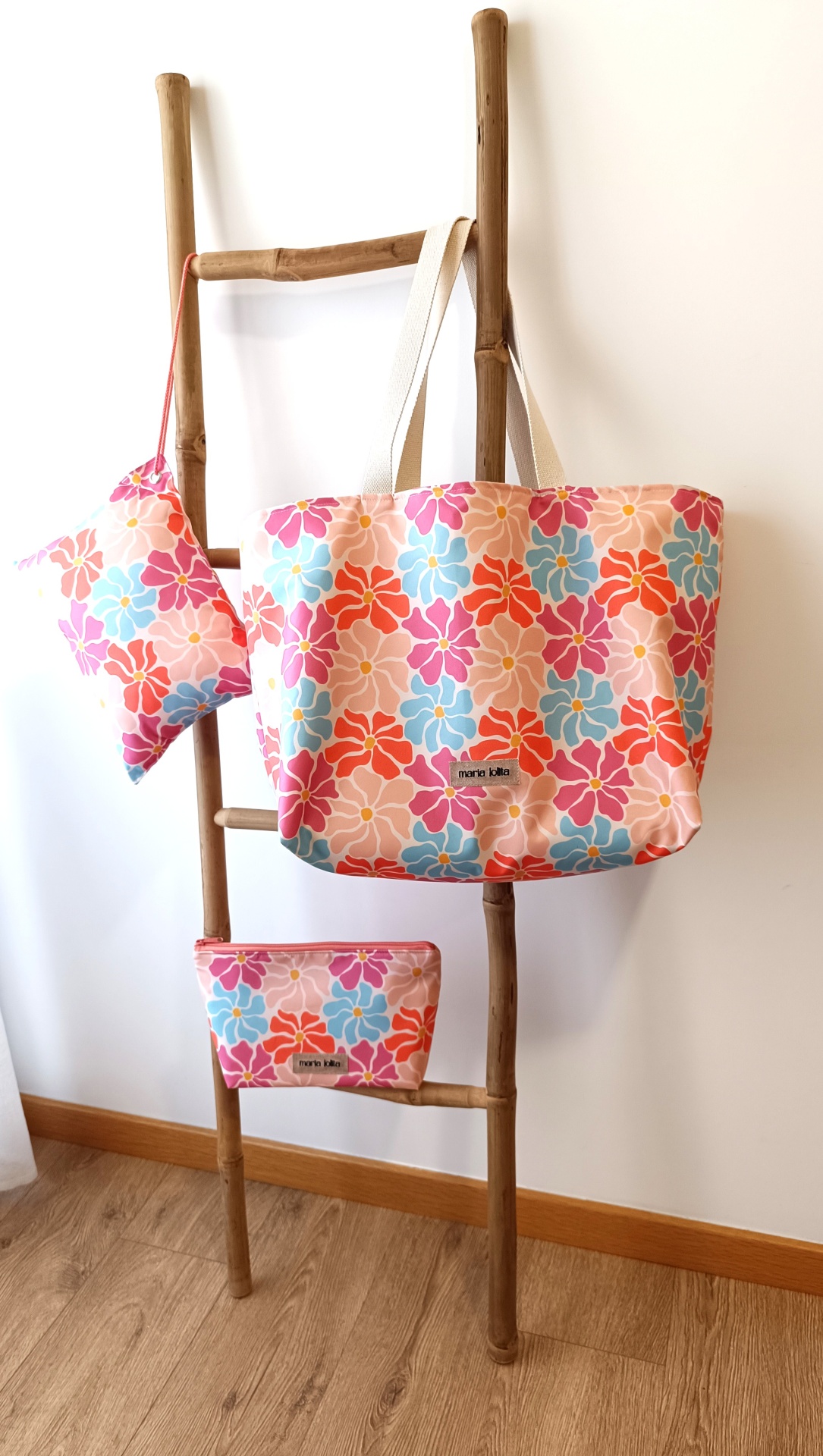 SACO DE PRAIA MALMEQUERES COLORIDOS