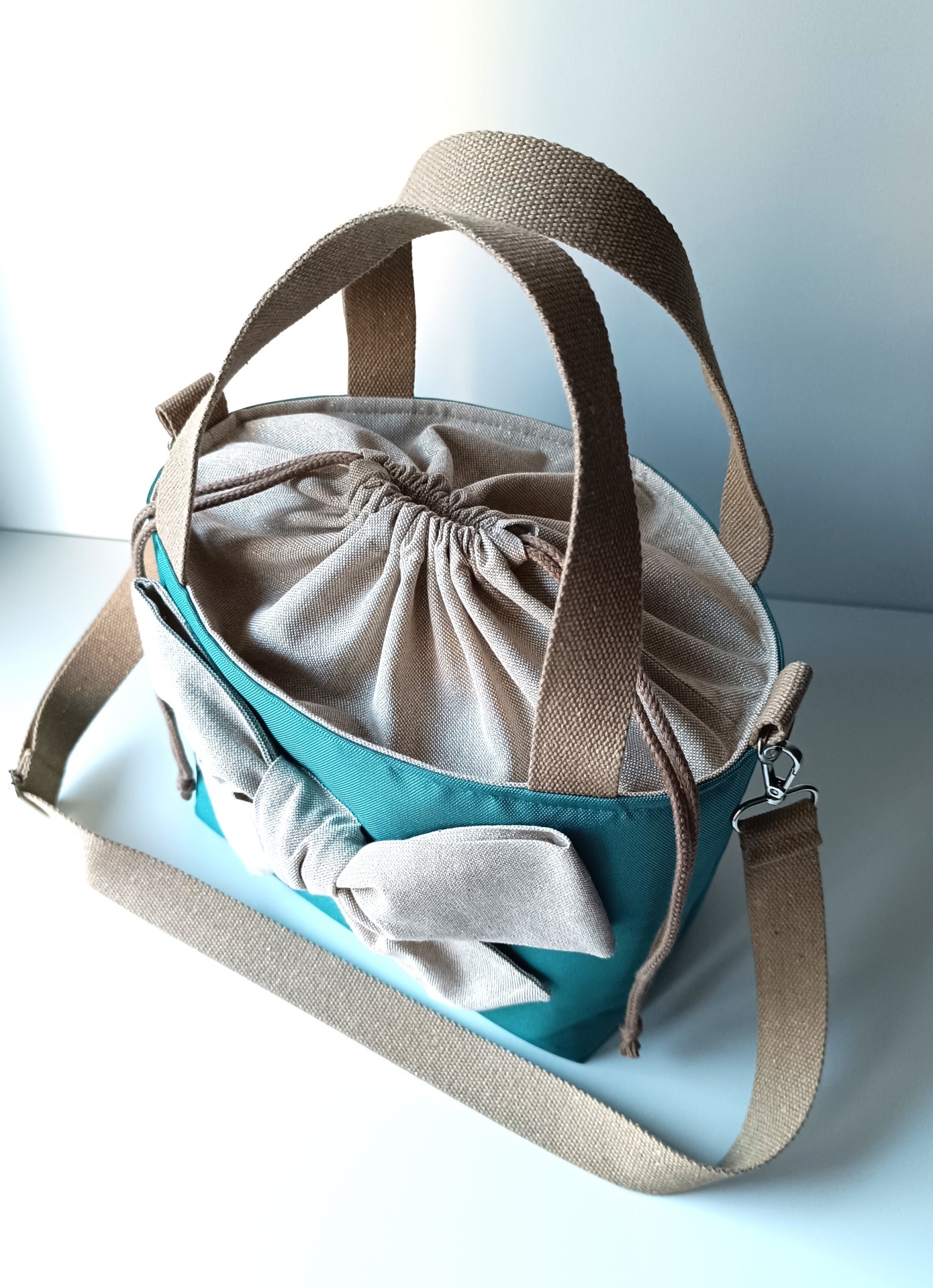 LANCHEIRA TÉRMICA VERDE TURQUESA