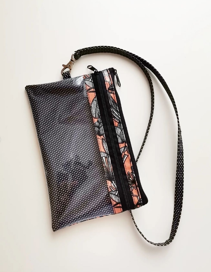 Bolsa de telemóvel - fecho lateral