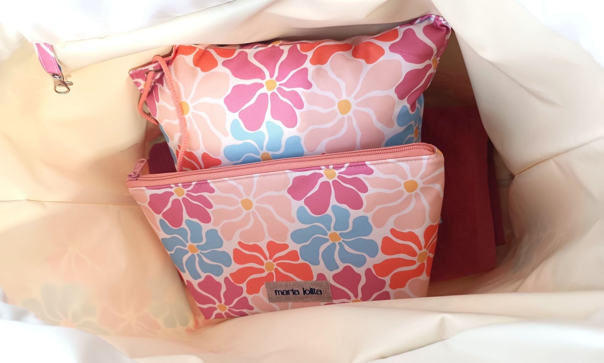 SACO DE PRAIA MALMEQUERES COLORIDOS