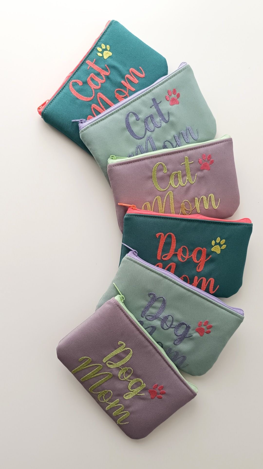 Nécessaire com bordado    -  Dog Mom