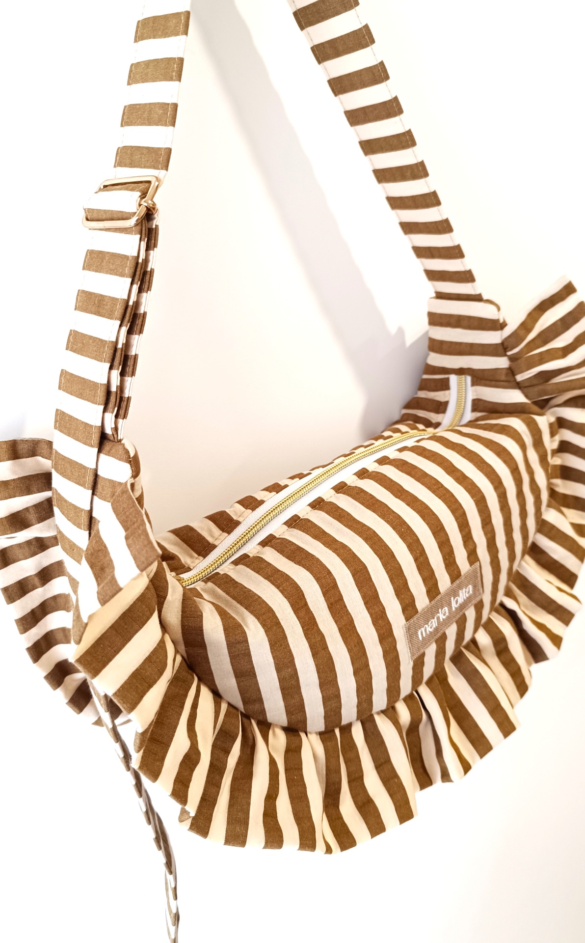 MALA OLÍVIA RISCAS MOSTARDA