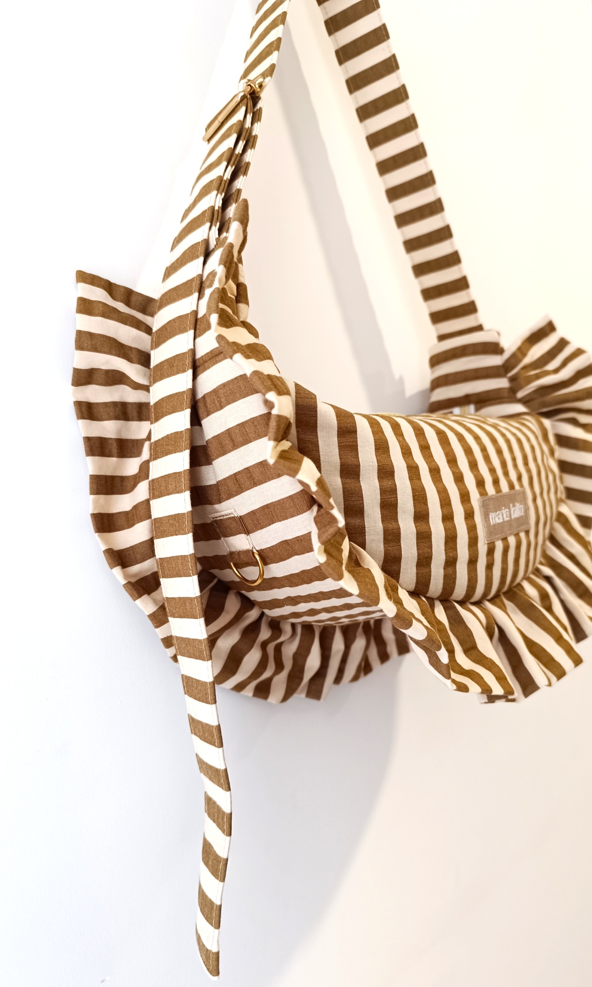 MALA OLÍVIA RISCAS MOSTARDA