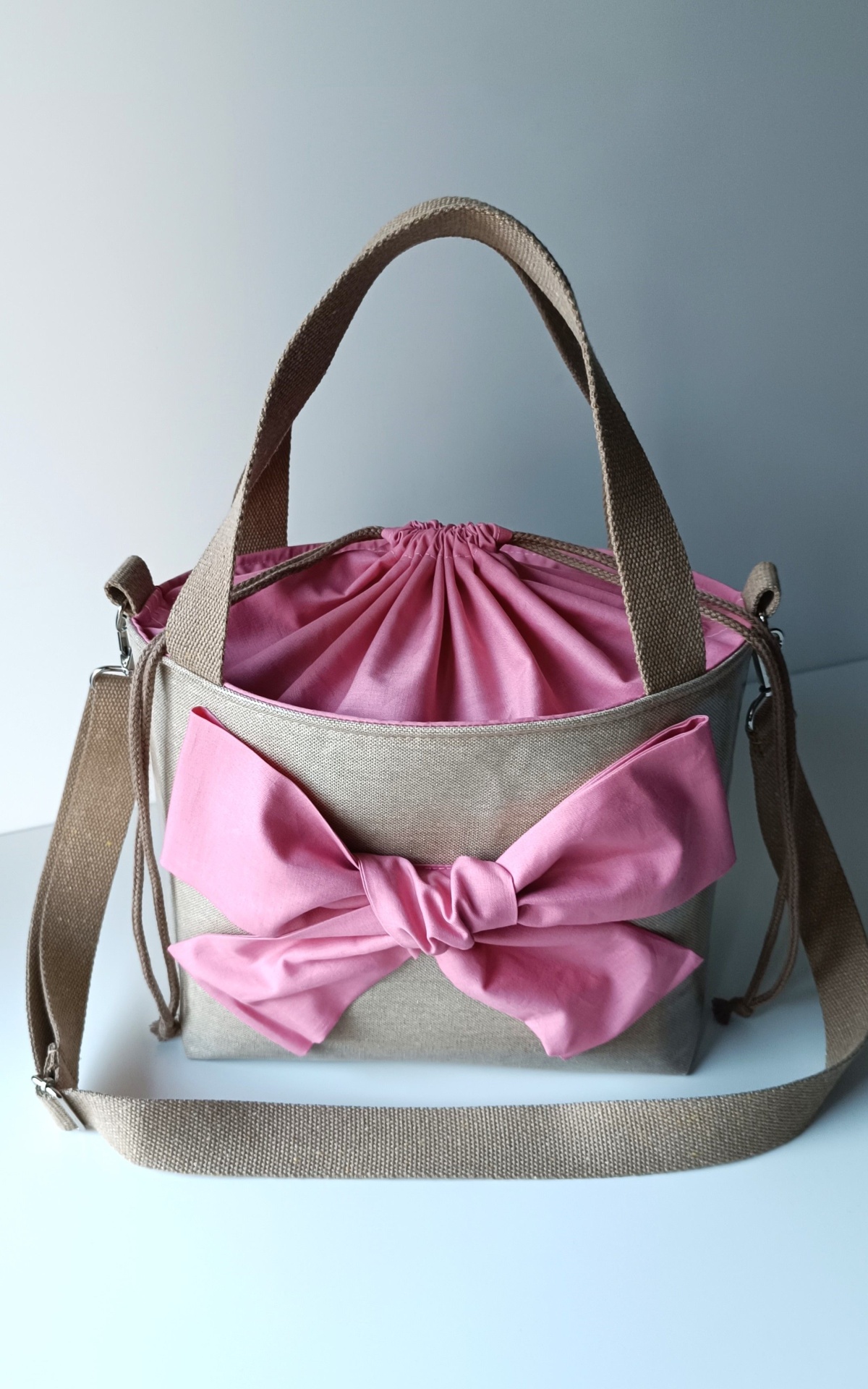 LANCHEIRA TÉRMICA LINHO BEGE