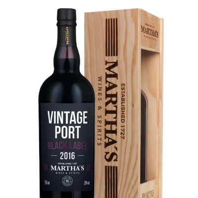 Martha's Black Label Vintage Port  2016