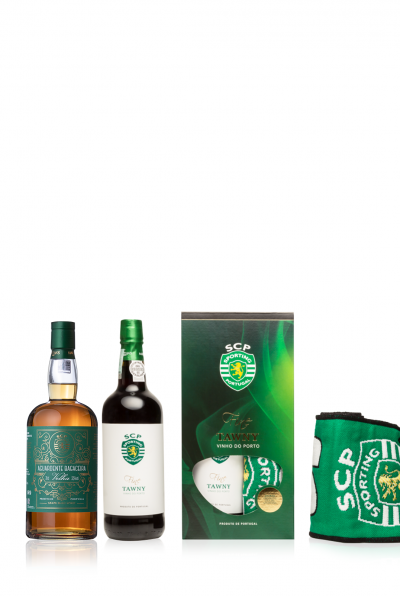 Pack Sporting Aguardente + Sporting Tawny