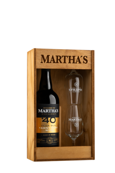 PACK 2 COPOS -  Martha's Vinho do Porto +40 Anos