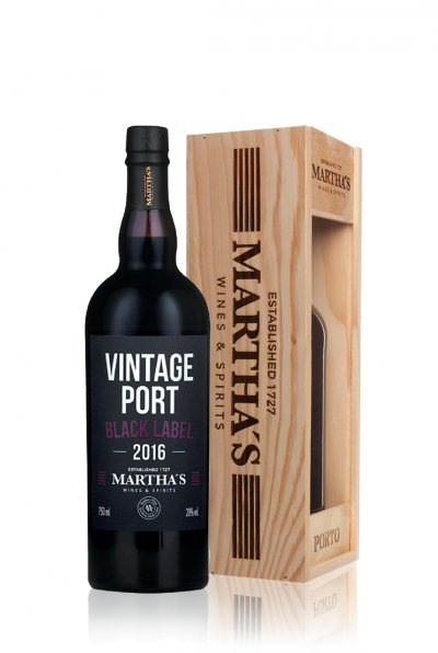 Martha's Black Label Vintage Port  2016