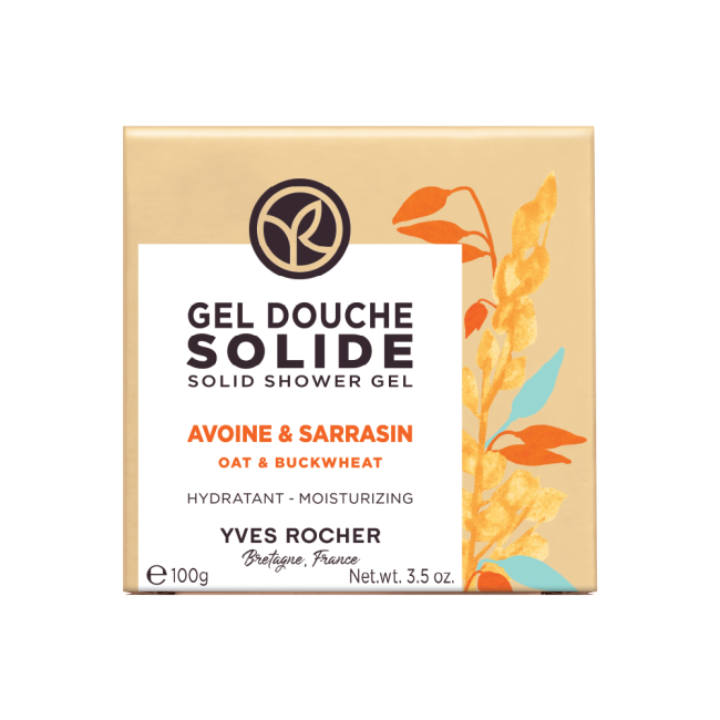 Yves Rocher | Gel Duche Sólido Aveia & Trigo Sarraceno 100g Yves Rocher | Gel Duche Sólido Aveia & Trigo Sarraceno 100g