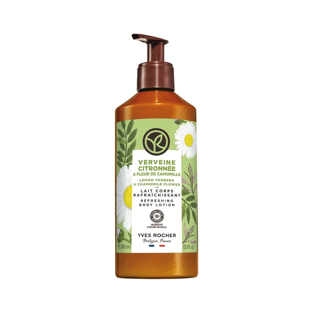 Yves Rocher | Leite para Corpo Lúcia-Lima & Flor de Camomila 390ml Yves Rocher | Leite para Corpo Lúcia-Lima & Flor de Camomila 390ml