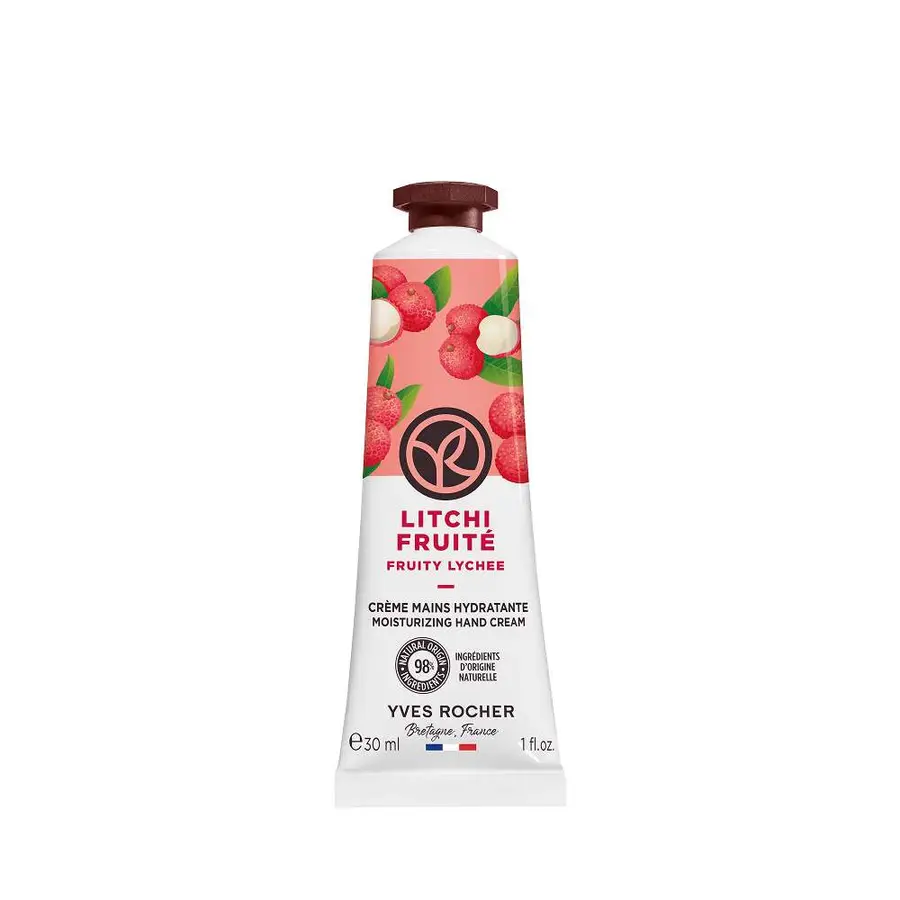 Yves Rocher | Creme de Mãos Lichia Frutada 30ml Yves Rocher | Creme de Mãos Lichia Frutada 30ml