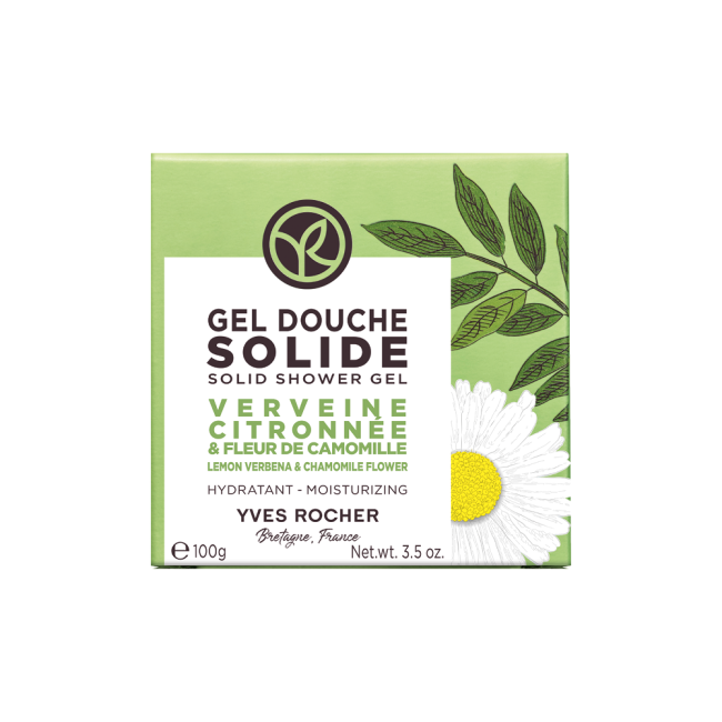 Yves Rocher | Gel Duche Sólido Lúcia-Lima & Flor de Camomila 100g Yves Rocher | Gel Duche Sólido Lúcia-Lima & Flor de Camomila 100g