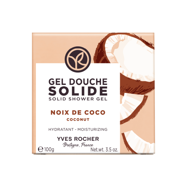 Yves Rocher | Gel Duche Sólido Noz de Coco 100g Yves Rocher | Gel Duche Sólido Noz de Coco 100g