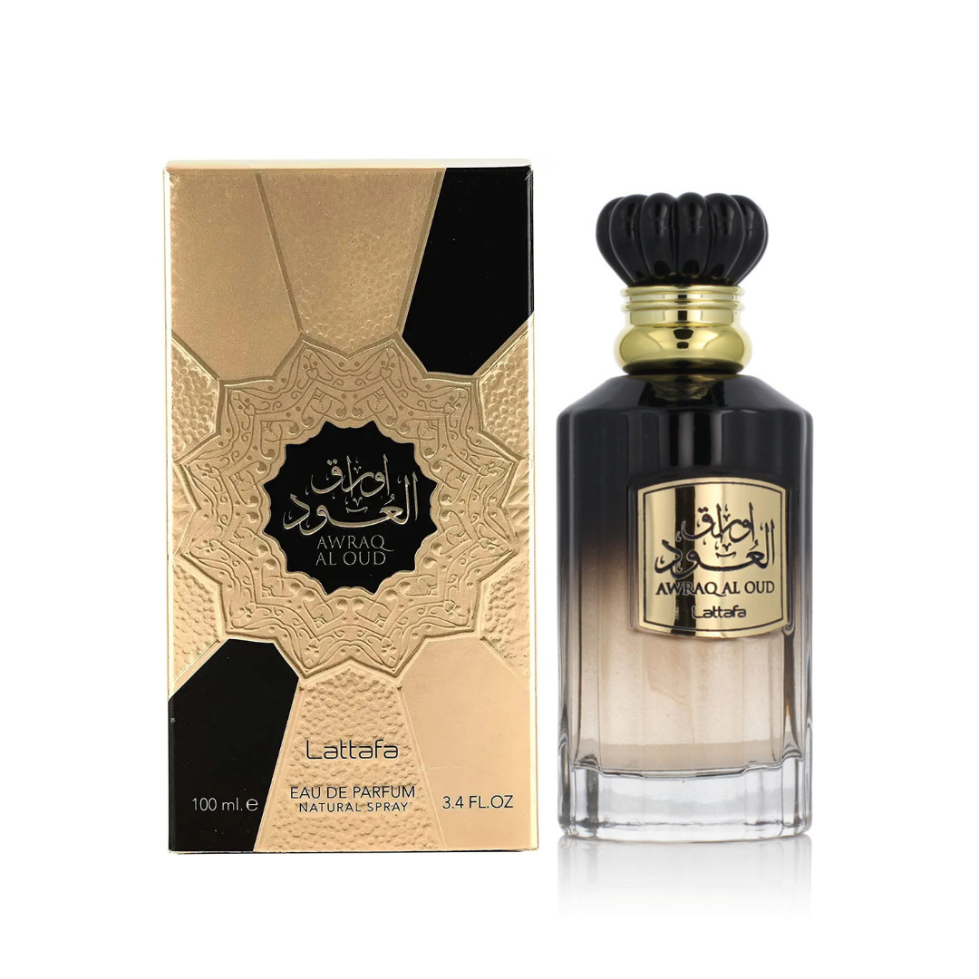 Lattafa | Awraq Al Oud Eau de Parfum para Homem 100ml Lattafa | Awraq Al Oud Eau de Parfum para Homem 100ml