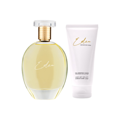 Cristian Lay | Set Eau de Parfum Eden 100ml + Creme Corporal 100ml