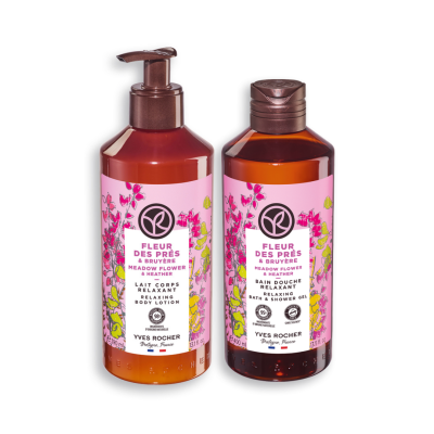 Yves Rocher | Coffret Flores do Prado & Urze: Leite Corpo + Gel Duche