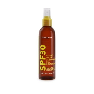 Óleo solar Acelerador do Bronzeado FPS 30 - 200ml