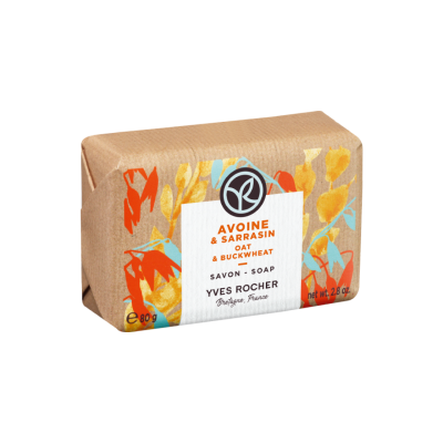 Yves Rocher | Sabonete Sólido Aveia & Trigo Sarraceno 80g