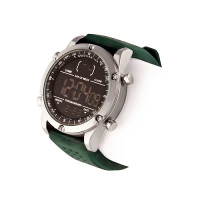 Cristian Lay | Relógio Stopwatch Verde