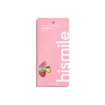 Hismile | SmileStika Fruit Pack (Adesivos Fruta para dentes)