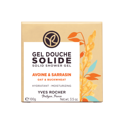 Yves Rocher | Gel Duche Sólido Aveia & Trigo Sarraceno 100g