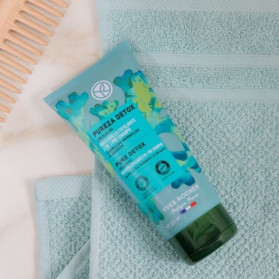 Yves Rocher | Máscara Esfoliante Pure Detox 2 em 1 (250ml)