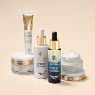 Yves Rocher | Anti-Âge Global Creme de Dia Corretor e Embelezador 50ml (Todos tipos de pele)
