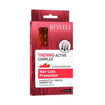 REVUELE | Ampolas Complexo Termoactivo para a Prevenção da Queda de Cabelo 8x5ml