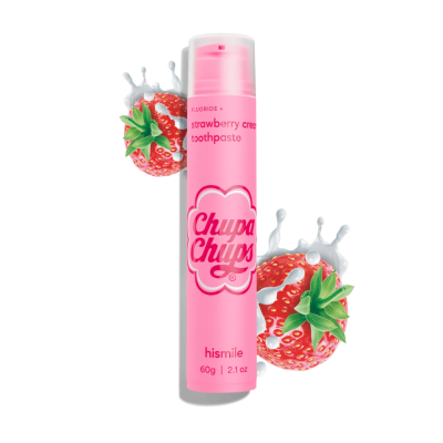 Hismile | Pasta de dentes Chupa Chups Creme de Morango 60g