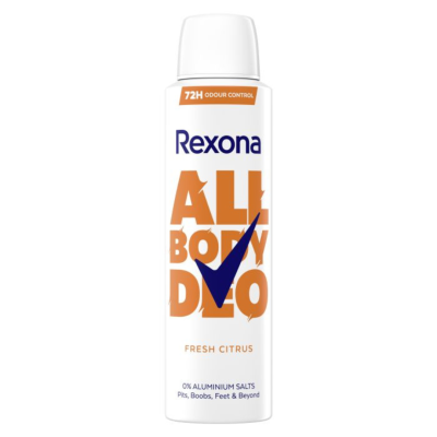 Rexona | Desodorizante Corporal Aerosol Feminino All Body Deo Fresh Citrus 150ml