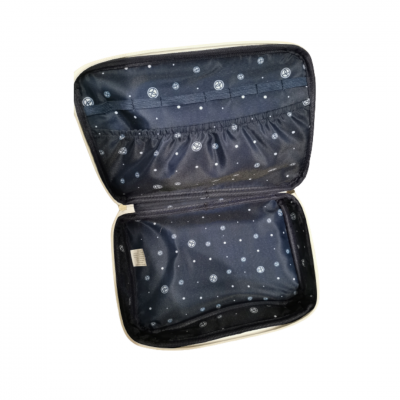 Bolsa para Cosméticos com separadores ajustáveis