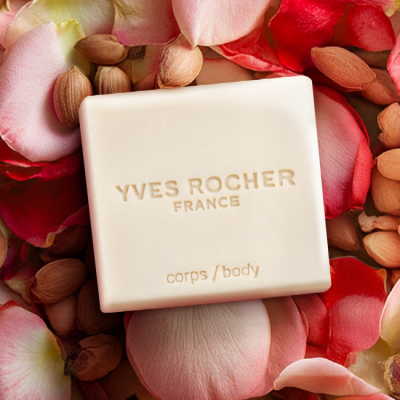 Yves Rocher | Gel Duche Sólido Argão & Pétalas de Rosa 100g