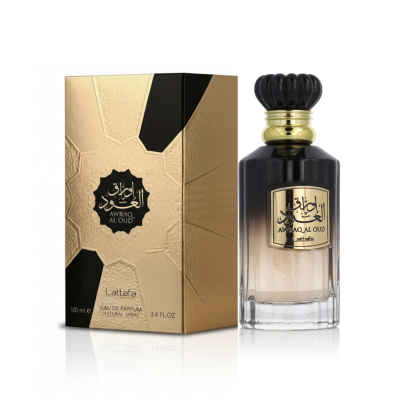 Lattafa | Awraq Al Oud Eau de Parfum para Homem 100ml Lattafa | Awraq Al Oud Eau de Parfum para Homem 100ml