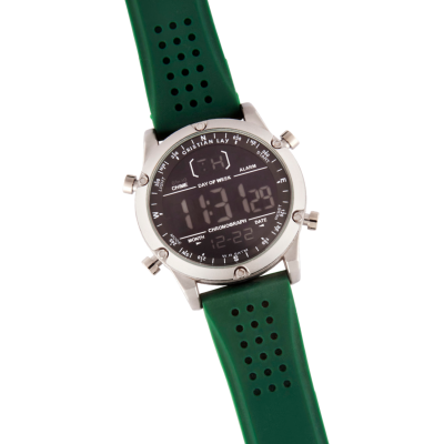 Cristian Lay | Relógio Stopwatch Verde