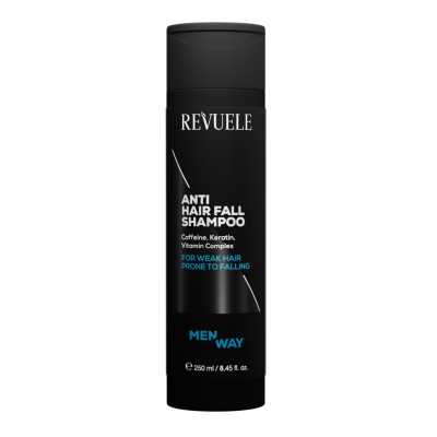 REVUELE | Champô Antiqueda Cabelo com Cafeina, Queratina e Complexo Vitamínico 250ml