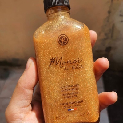 Yves Rocher | Monoi  Óleo Nacarado Hidratante Corpo & Cabelo 100ml