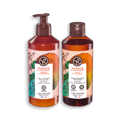 Yves Rocher | Coffret Manga: Leite Corpo + Gel Duche