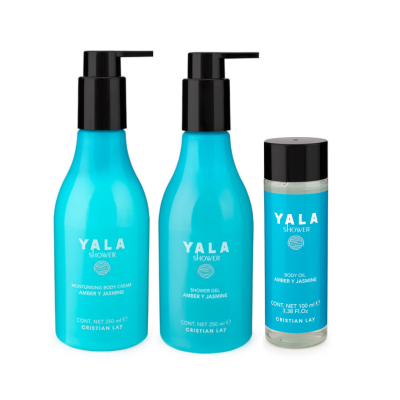 Cristian Lay | Conjunto Yala Shower: Gel duche + Creme corporal + Óleo seco