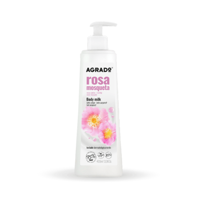 AGRADº | Leite Corporal Rosa Mosqueta 400ml