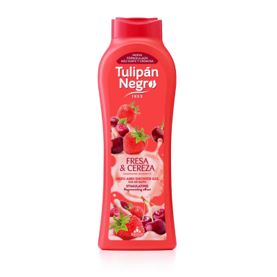 Tulipan Negro | Gel de Banho Morango e Cereja 650 ml