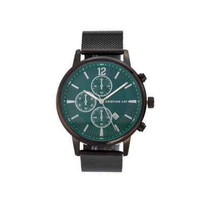 Relógio Black & Green