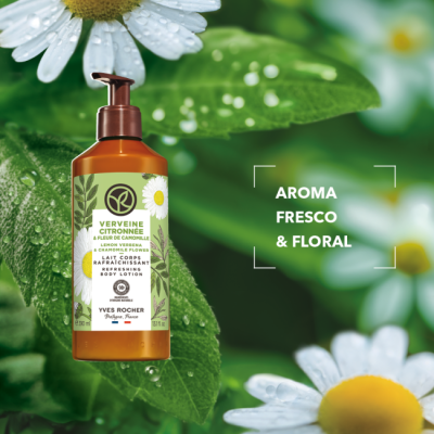 Yves Rocher | Leite para Corpo Lúcia-Lima & Flor de Camomila 390ml