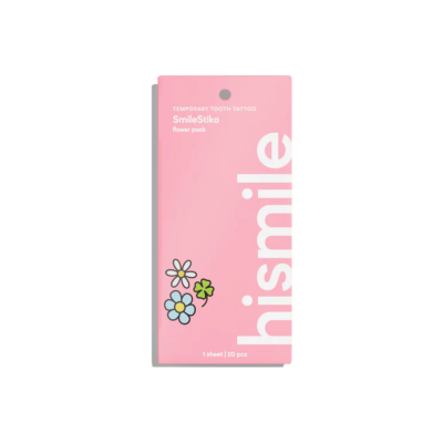 Hismile | SmileStika Flower Pack (Adesivos Flores para dentes)