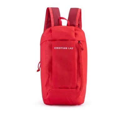 Cristian Lay | Mochila desportiva vermelha